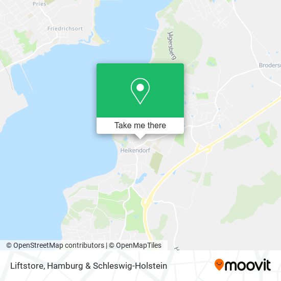 Liftstore map