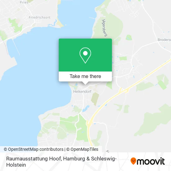 Карта Raumausstattung Hoof