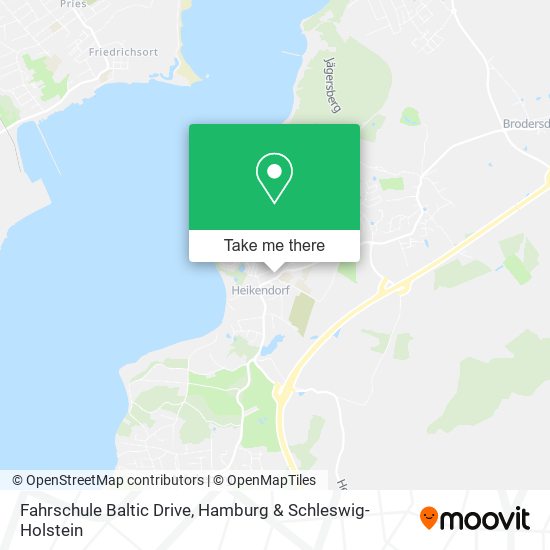 Fahrschule Baltic Drive map