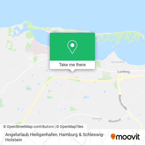 Angelurlaub Heiligenhafen map