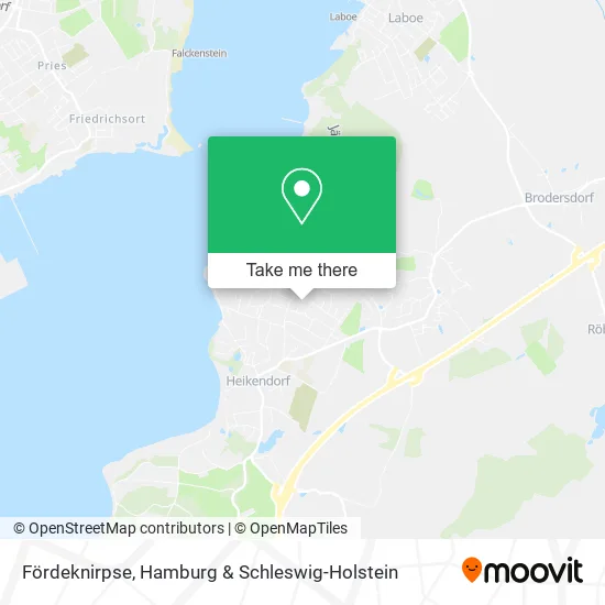 Карта Fördeknirpse