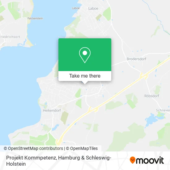 Карта Projekt Kommpetenz