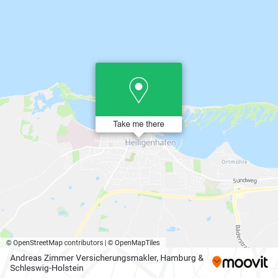 Andreas Zimmer Versicherungsmakler map