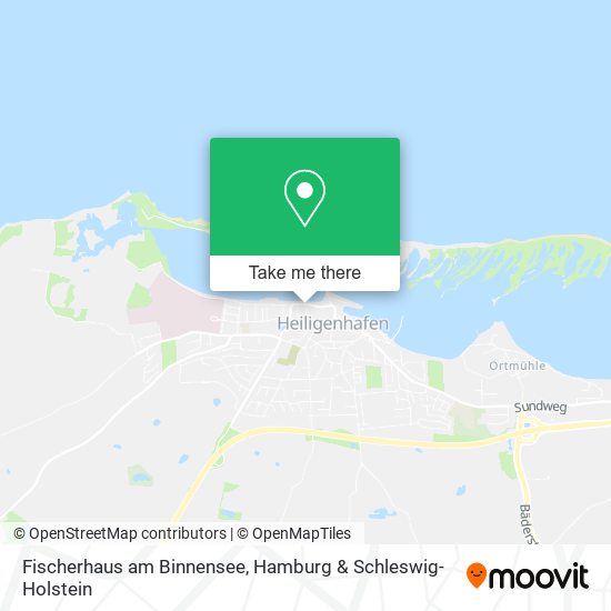 Fischerhaus am Binnensee map
