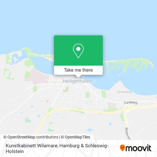 Kunstkabinett Wilamare map