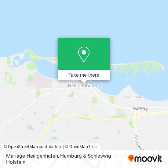 Mariage-Heiligenhafen map