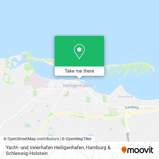 Yacht- und Innerhafen Heiligenhafen map