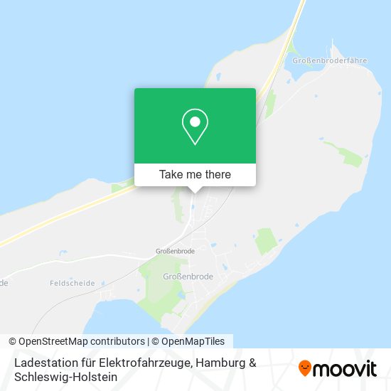 Ladestation für Elektrofahrzeuge map