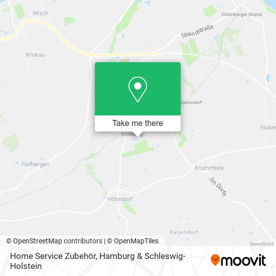 Home Service Zubehör map