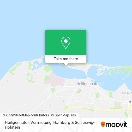 Heiligenhafen Vermietung map