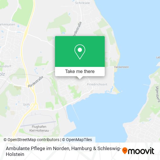 Ambulante Pflege im Norden map