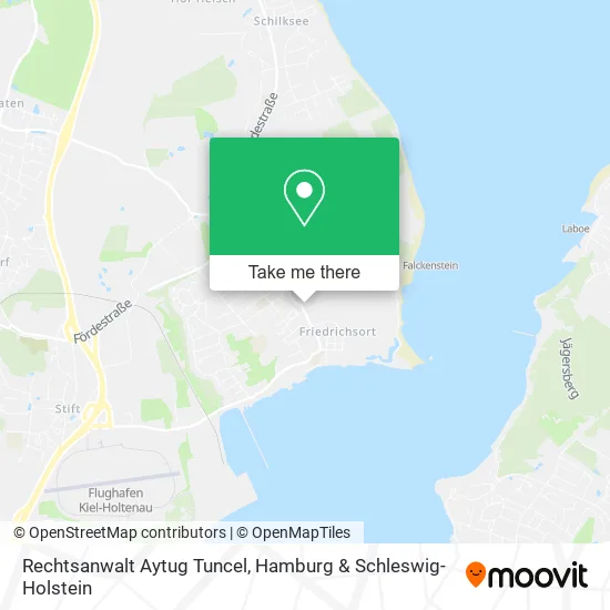 Карта Rechtsanwalt Aytug Tuncel