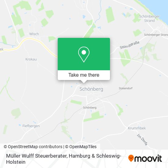 Müller Wulff Steuerberater map
