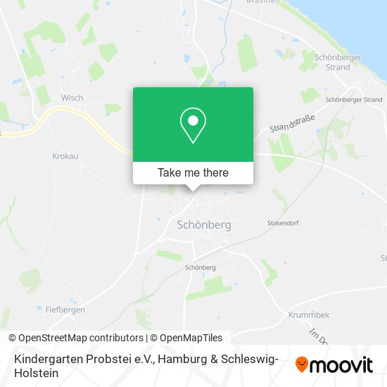Kindergarten Probstei e.V. map