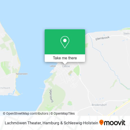 Lachmöwen Theater map