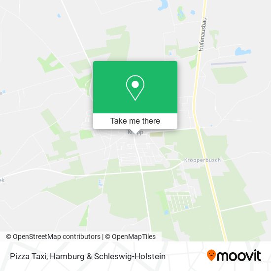 Pizza Taxi map