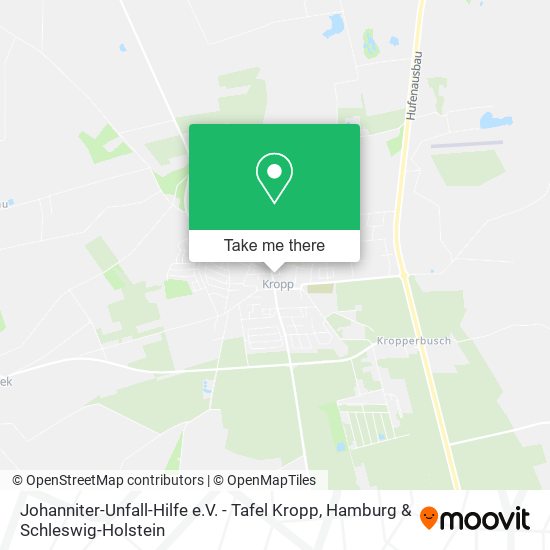 Johanniter-Unfall-Hilfe e.V. - Tafel Kropp map