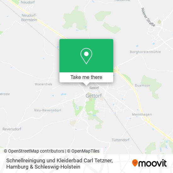 Schnellreinigung und Kleiderbad Carl Tetzner map