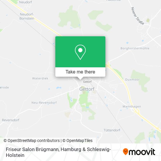 Friseur Salon Brügmann map