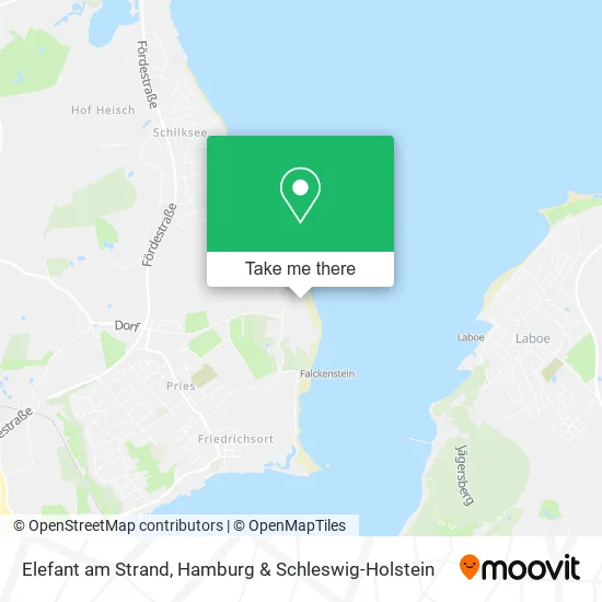 Карта Elefant am Strand