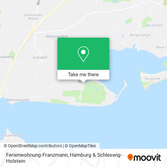 Ferienwohnung-Franzmann map