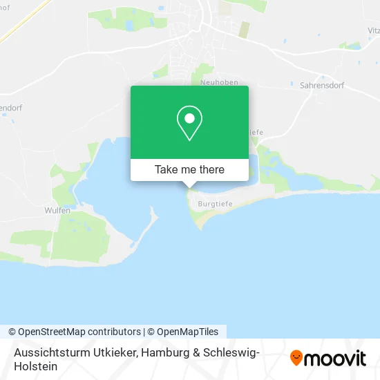 Карта Aussichtsturm Utkieker