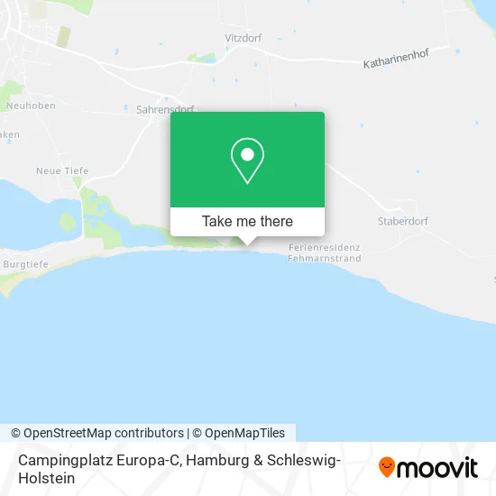 Карта Campingplatz Europa-C