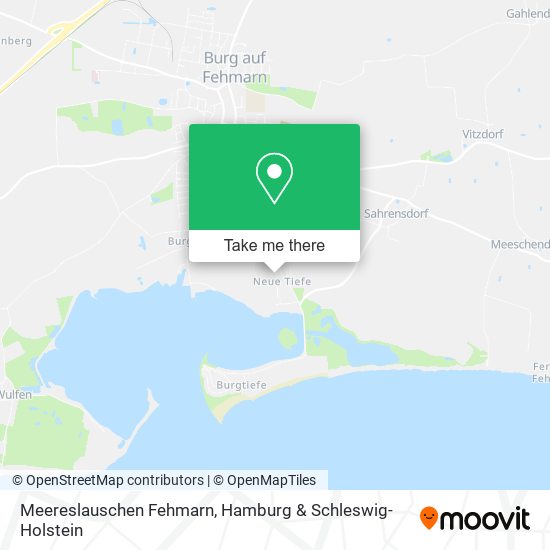 Meereslauschen Fehmarn map