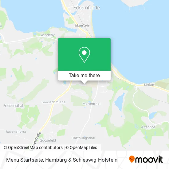 Карта Menu Startseite