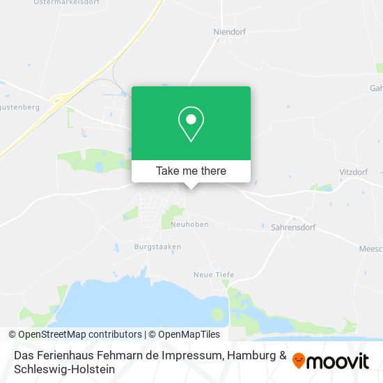 Das Ferienhaus Fehmarn de Impressum map