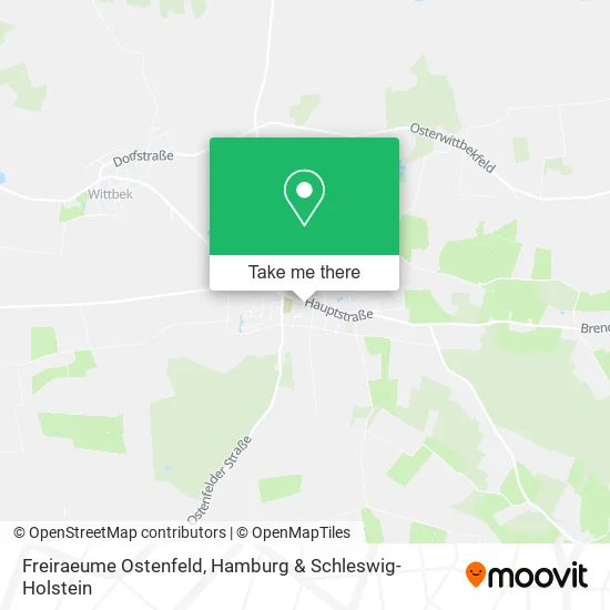 Карта Freiraeume Ostenfeld