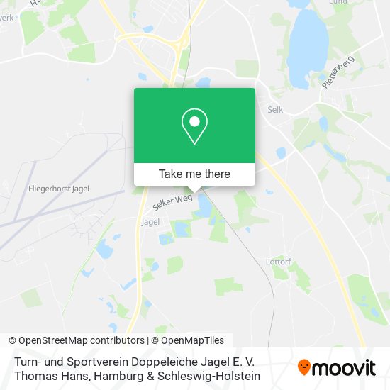 Turn- und Sportverein Doppeleiche Jagel E. V. Thomas Hans map