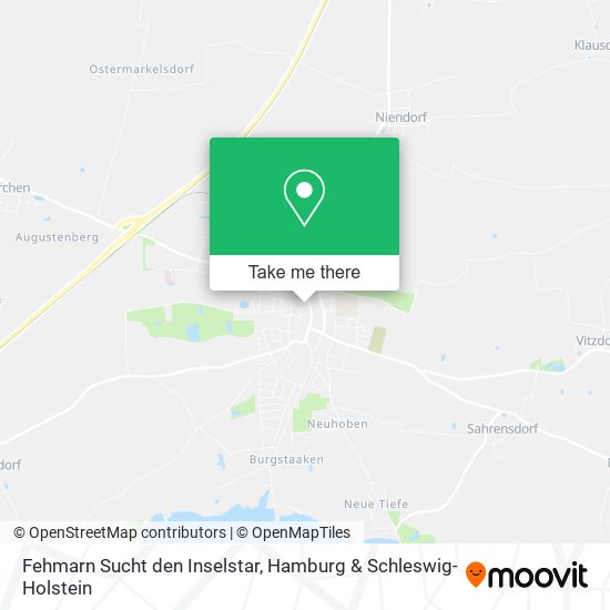 Fehmarn Sucht den Inselstar map