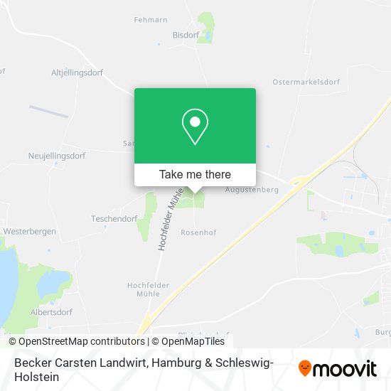 Becker Carsten Landwirt map
