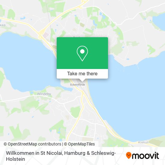 Willkommen in St Nicolai map