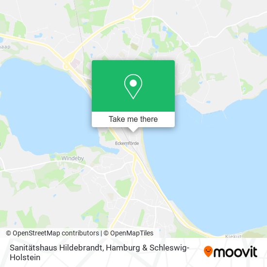 Sanitätshaus Hildebrandt map