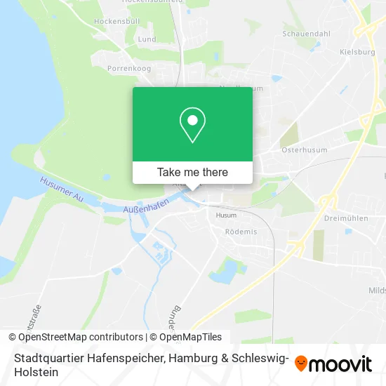 Карта Stadtquartier Hafenspeicher