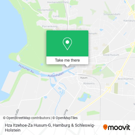 Карта Hza Itzehoe-Za Husum-G