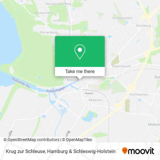 Карта Krug zur Schleuse