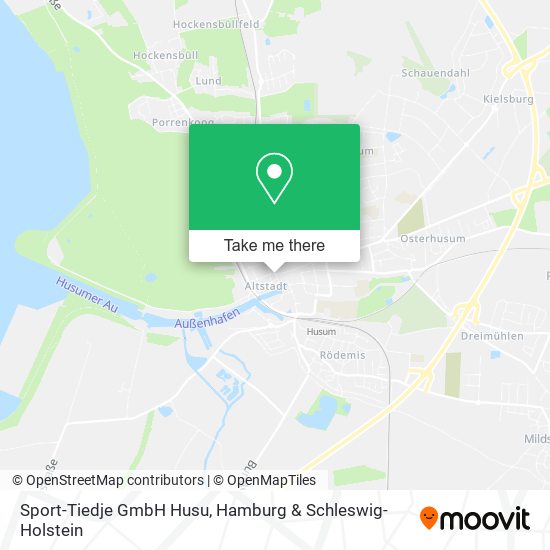 Sport-Tiedje GmbH Husu map