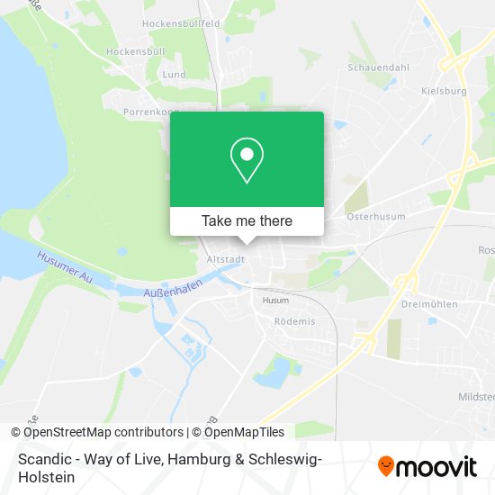 Scandic - Way of Live map