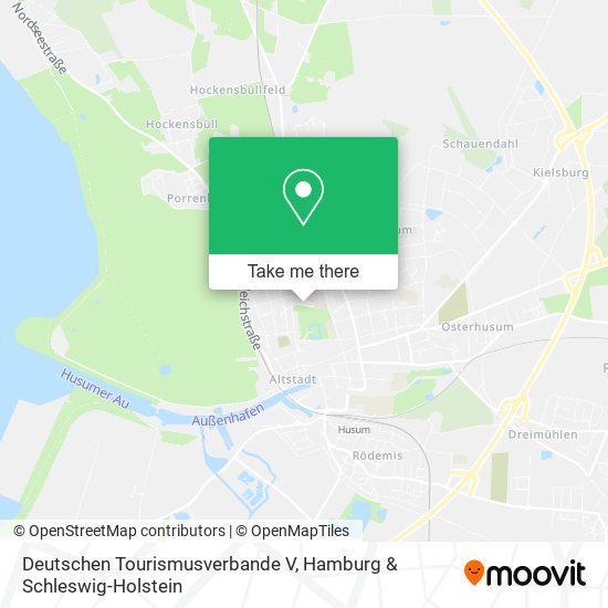 Deutschen Tourismusverbande V map