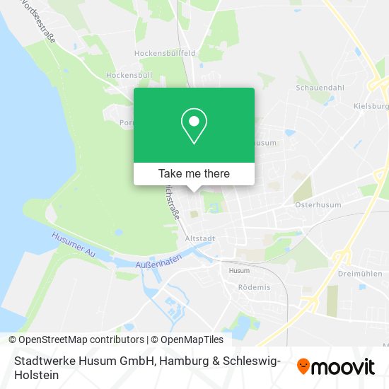 Stadtwerke Husum GmbH map