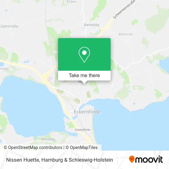 Карта Nissen Huette