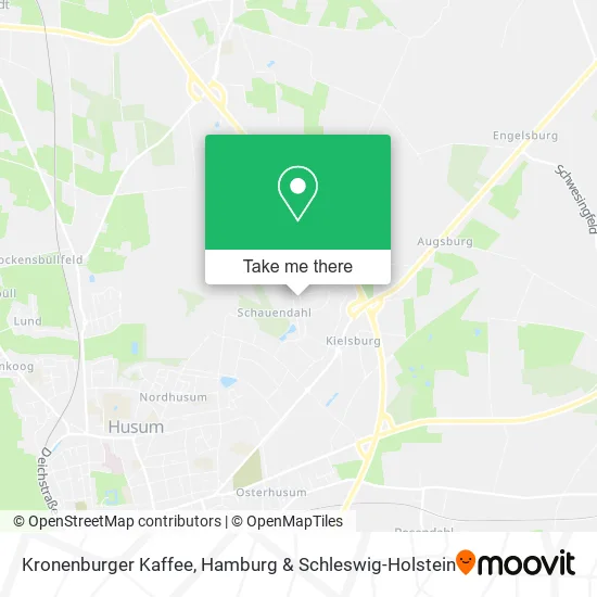 Карта Kronenburger Kaffee