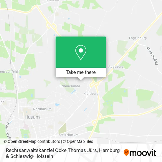 Карта Rechtsanwaltskanzlei Ocke Thomas Jürs