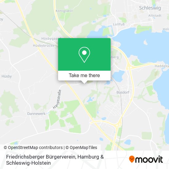Friedrichsberger Bürgerverein map