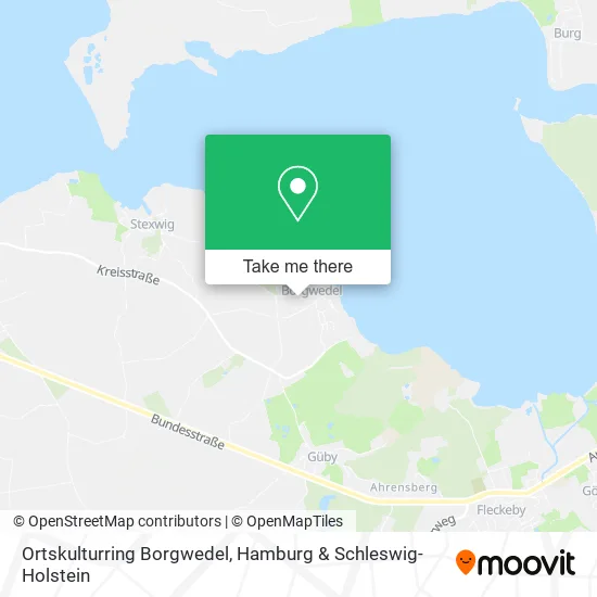 Карта Ortskulturring Borgwedel