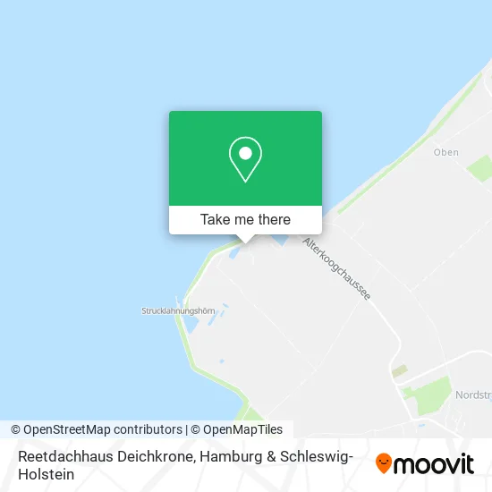 Карта Reetdachhaus Deichkrone