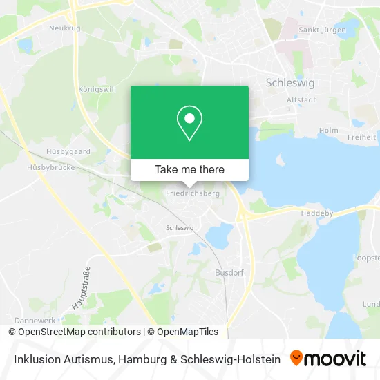 Карта Inklusion Autismus